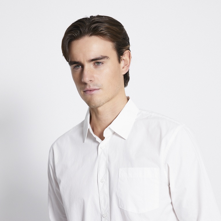 Poplin shirt "Pauli" White
